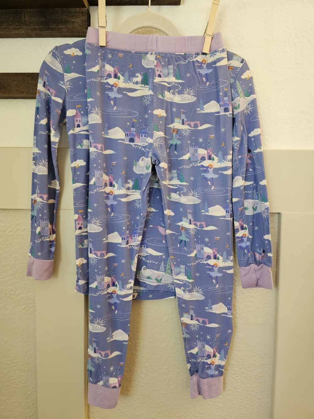 Little Sleepies Ice Princess Print Size 4T - Picture 2 of 3
